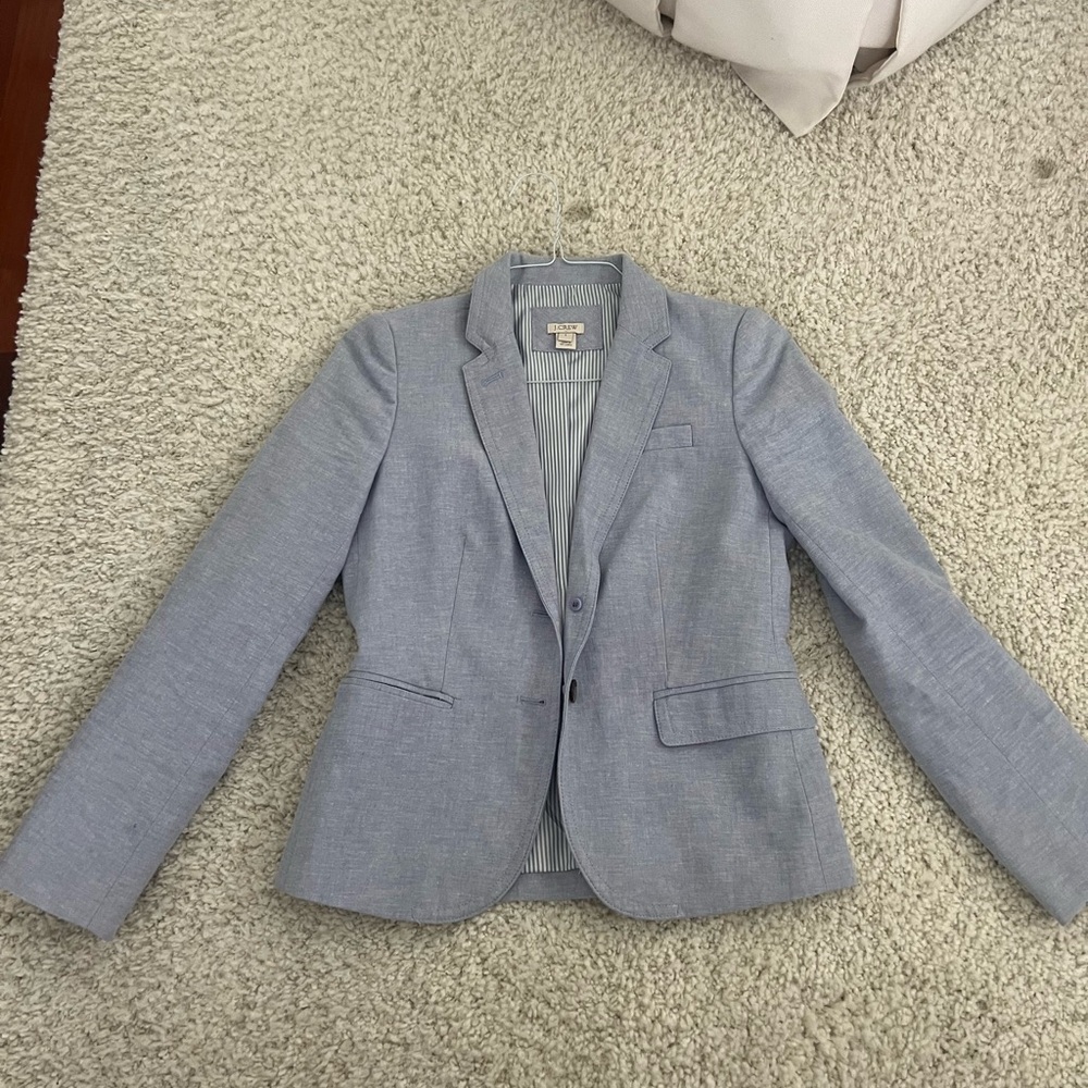 J.Crew Linen Blazer